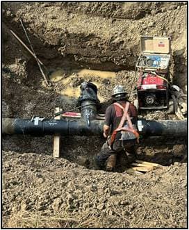 Water System Ph 2, Contract 2 Water Main Extension photo 3