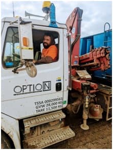 Option Excavating field crew