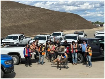 Option Excavating field crew